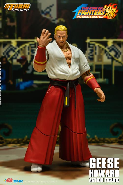 [Pre-Order] King of Fighters' 98 - Geese Howard 1/12 Action Figure